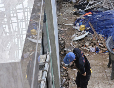 Dự án thi công đá hoa cương cho nhà phố Quận 8 