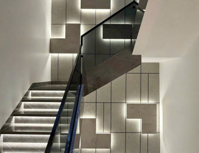 Dự án thi công đá hoa cương cho nhà phố Quận 8 