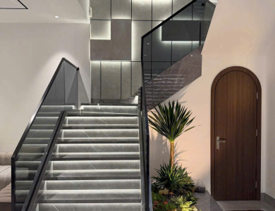 Dự án thi công đá hoa cương cho nhà phố Quận 8 