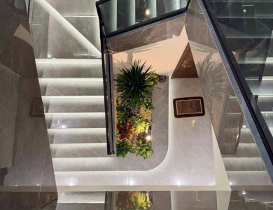 Dự án thi công đá hoa cương cho nhà phố Quận 8 