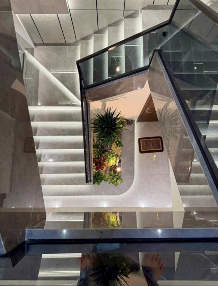 Dự án thi công đá hoa cương cho nhà phố Quận 8 